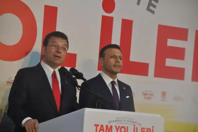 İmamoğlu: Şu anda gördüğümüz fotoğraf bizi memnun etmekte
