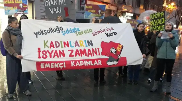 Emekçi Kadınlar’dan Taksim’de 8 Mart açıklaması