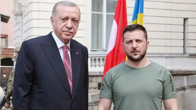 Ukrayna Devlet Başkanı Zelenski yarın Türkiye'ye geliyor
