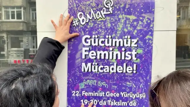 Kadınlar 22’nci Feminist Gece Yürüyüşü’ne hazırlanıyor