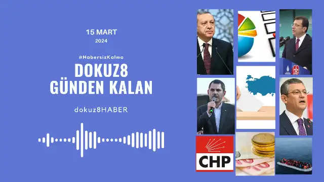 Günden Kalan | Erdoğan CHP'yi hedef aldı, "seçim anketleri" yine gündem oldu: 15 Mart'ta neler yaşandı?