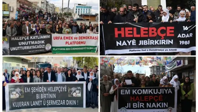 Halepçe, Beyazıt ve Gazi katliamlarında yaşamını yitirenler anıldı