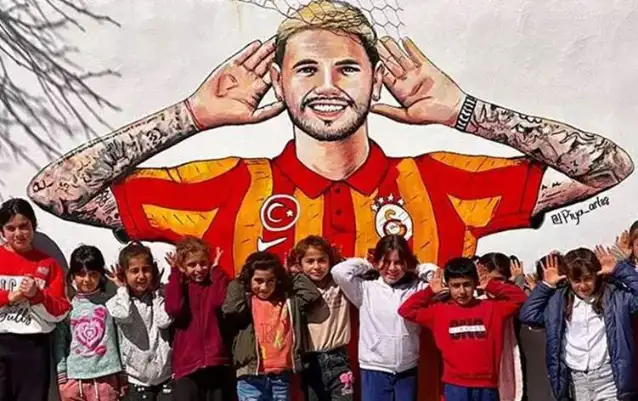Galatasaraylı Icardi, Diyarbakırlı çocukları paylaştı