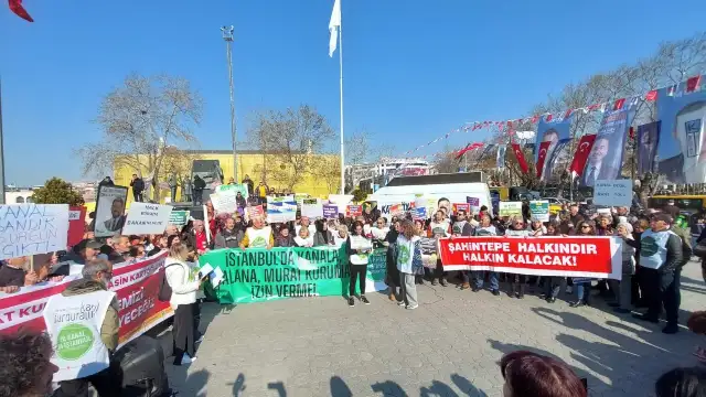 'Murat Kurum’a oy yok' çağrısı: Kanal’a, talana geçit yok
