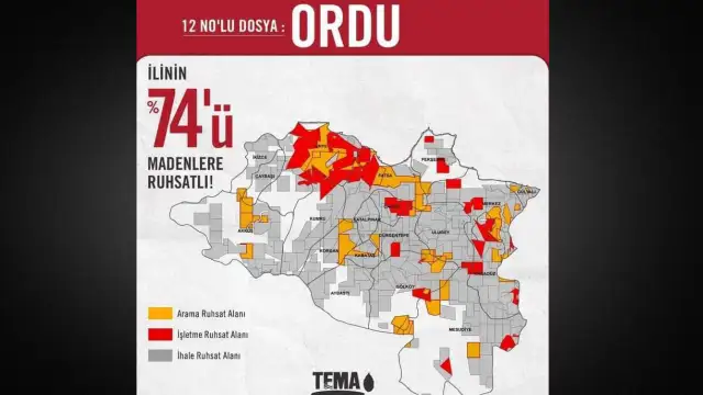 Ordu’da yeni maden ve enerji projeleri