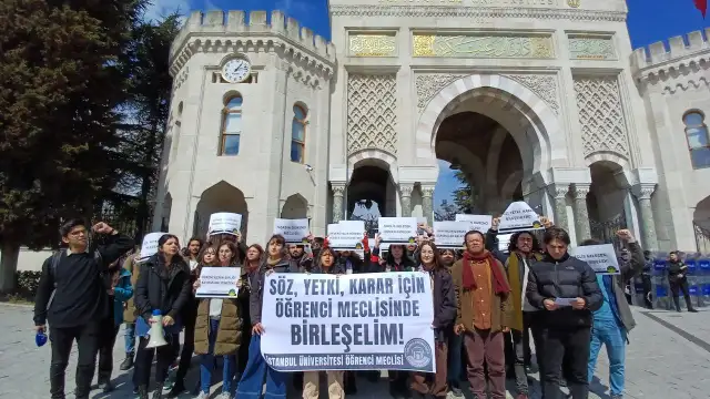 İstanbul Üniversitesi Öğrenci Meclisi: Üniversitemiz sarayın arka bahçesi değildir