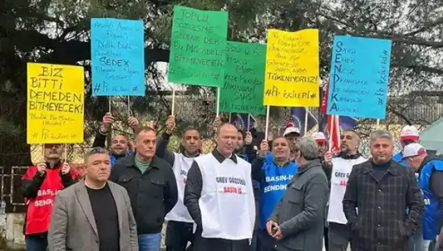 Manisa'da  PilenPak Ambalaj işçileri grev kararı aldı