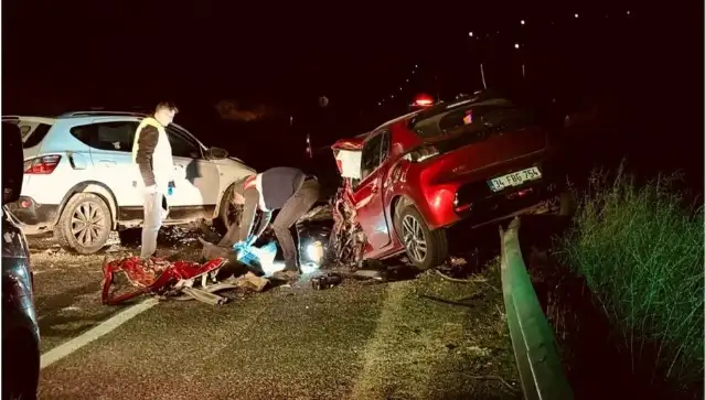 Şanlıurfa’da iki otomobil çarpıştı: 1 ölü, 2 yaralı