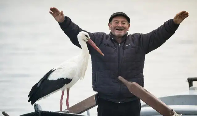 Yaren Leylek'e hasret sona erdi! Adem Amca 13 yıllık yoldaşına kavuştu