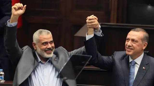 Erdoğan'dan Hamas lideri Haniye'ye taziye telefonu