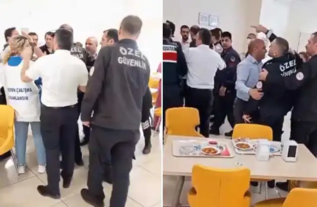 Esenyurt Devlet Hastanesi’nde 1 Mayıs çalışması yapan SES üyelerine saldırı