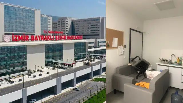 İzmir Şehir Hastanesi'nde yaşanan olaya sağlık çalışanlarından tepki