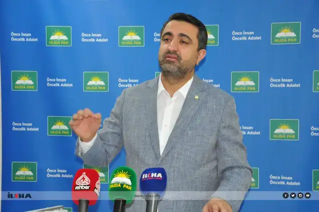HÜDA PAR’dan YSK’ya 'Abdullah Zeydan' tepkisi