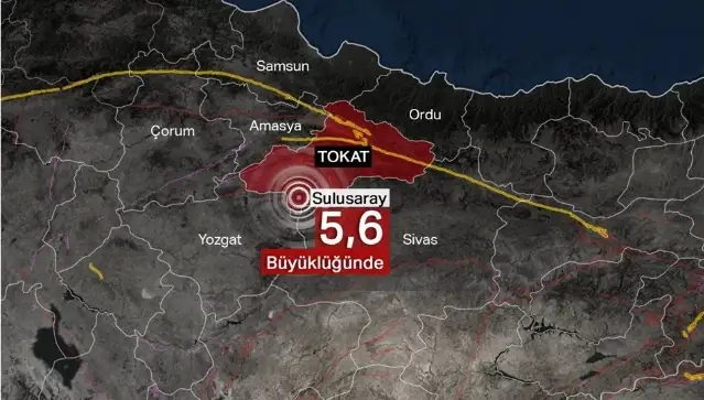 Uzman isim bir saat önce uyarmıştı: 5.6 büyüklüğünde deprem meydana geldi