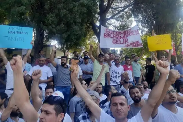 Manisa'da işten atılan işçiler yarın fabrika önünde eylem yapacak