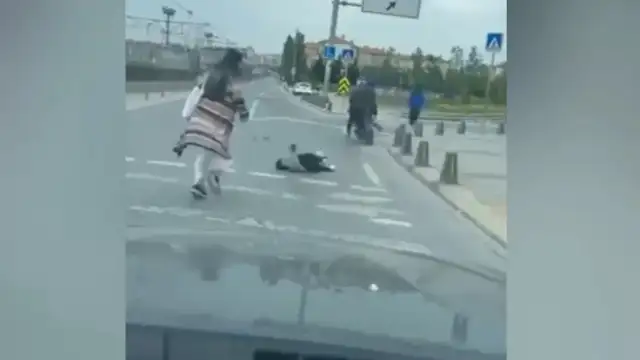 Altı yaşındaki çocuğu vurup kaçan motosikletli tutuklandı