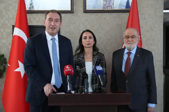 DEM Parti'den Saadet Partisi'ne ziyaret