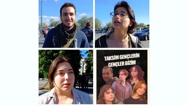 1 Mayıs’ta Taksim’de gözaltına alınan gençler: Filistin mücadelemizden vazgeçmeyeceğiz