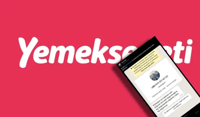Gazeteci Oya Çınar'a Yemeksepeti kuryesinden taciz mesajı!