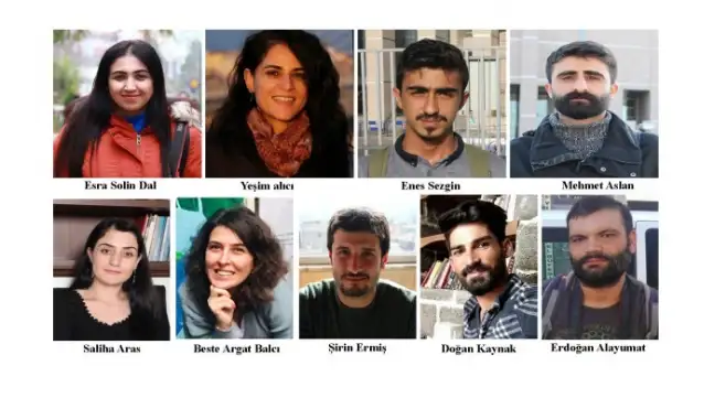 9 gazeteci hakkında hazırlanan iddianame mahkemeye sunuldu