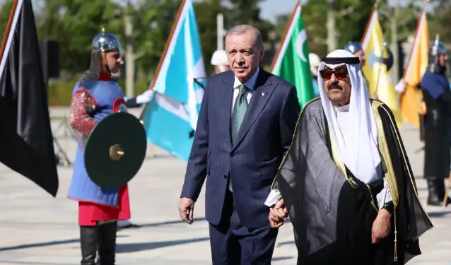 Kuveyt Emiri Sabah'tan Erdoğan'a teşekkür
