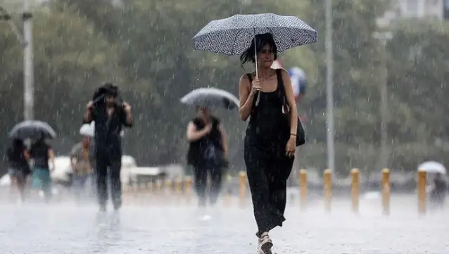 Meteoroloji'den birçok şehir için kuvvetli yağış uyarısı geldi