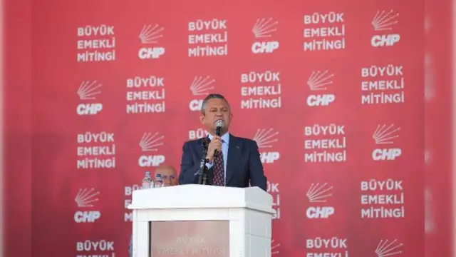 Özgür Özel: Emeklinin ekonomisi normalleşmeden Türkiye normalleşemez