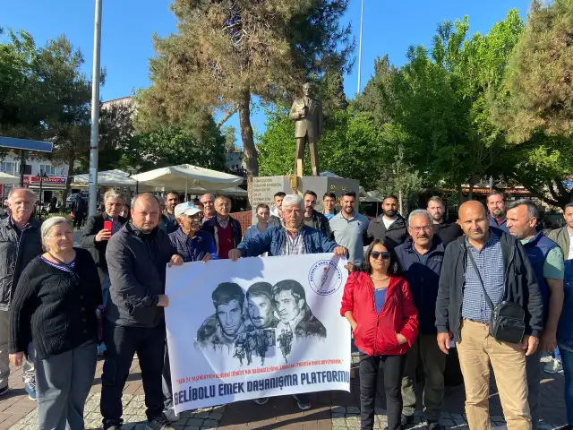 Gelibolu Emek Dayanışma Platformu’dan 3 fidan anması