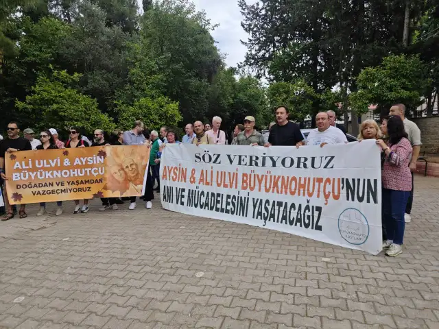 Yaşam savunucusu Aysin, Ali Ulvi Büyüknohutçu çifti mezarları başında anıldı