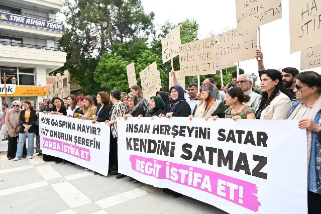 Kadınlardan Begit'e: Utançla anılmak istemiyorsan istifa et
