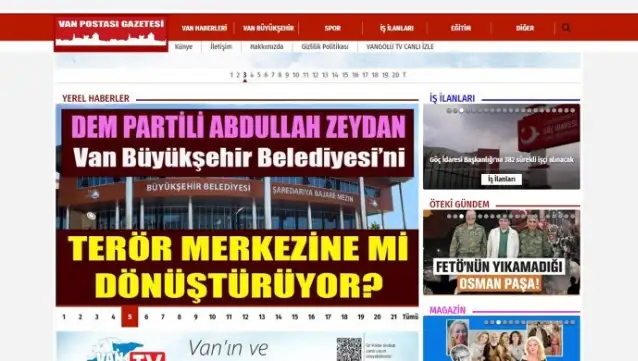 Van'da Belediyeleri hedef alan 'gazeteci'nin kayyımdan milyonlar aldığı ortaya çıktı