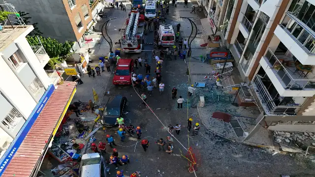 İzmir'de bir iş yerinde patlama: 5 ölü, 57 yaralı