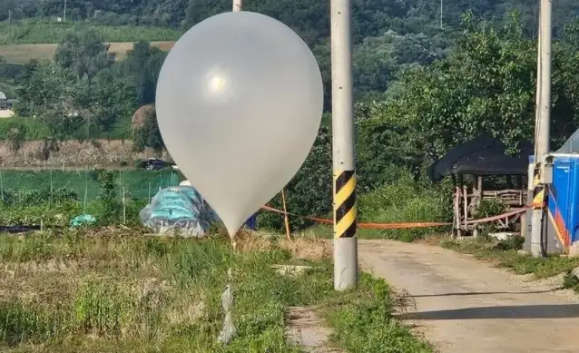 Kuzey Kore, Güney Kore'ye çöp balonları göndermeye devam ediyor