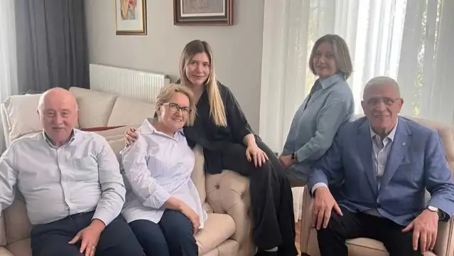 İYİ Parti Genel Başkanı Dervişoğlu'ndan, Akşener'e bayram ziyareti