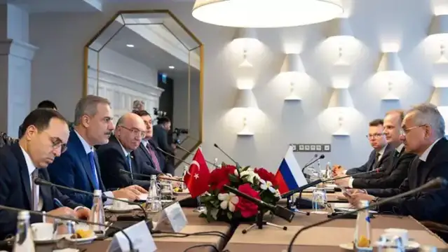 Hakan Fidan, Moskova'da Şoygu ile görüştü