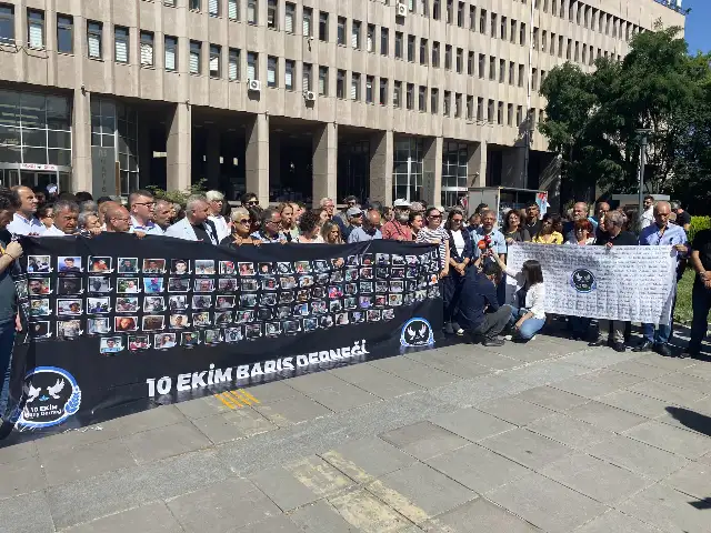 İstinaf mahkemesi de 10 Ekim katliamında "insanlığa karşı suç" olmadığına hükmetti