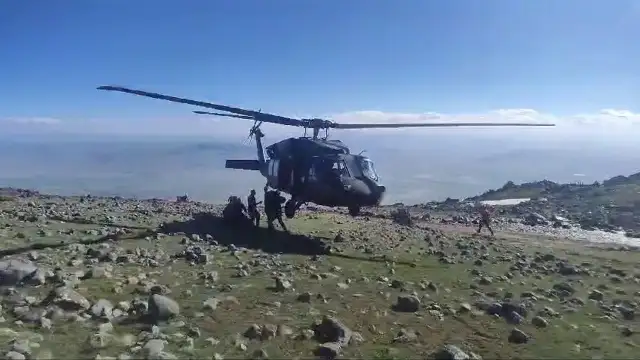 Ağrı Dağı'nda kayalıklardan düşen İranlı dağcının cesedine ulaşıldı