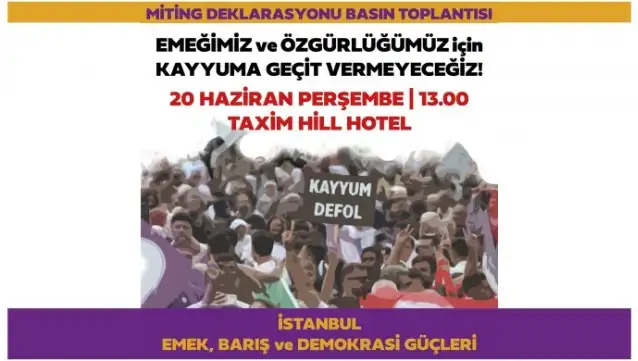İstanbul’da kayyıma tepki mitingi düzenlenecek