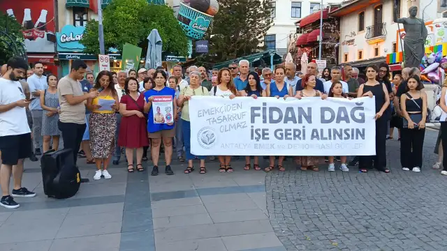 Antalya Emek ve Demokrasi Güçleri: Emekten ve emekçiden tasarruf olmaz
