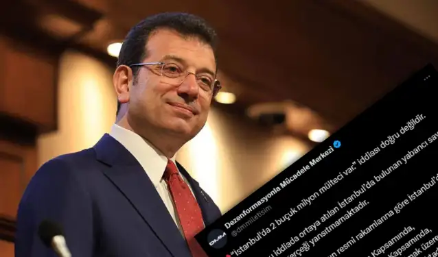 Saray'dan Ekrem İmamoğlu'na "İki buçuk milyon mülteci" yanıtı
