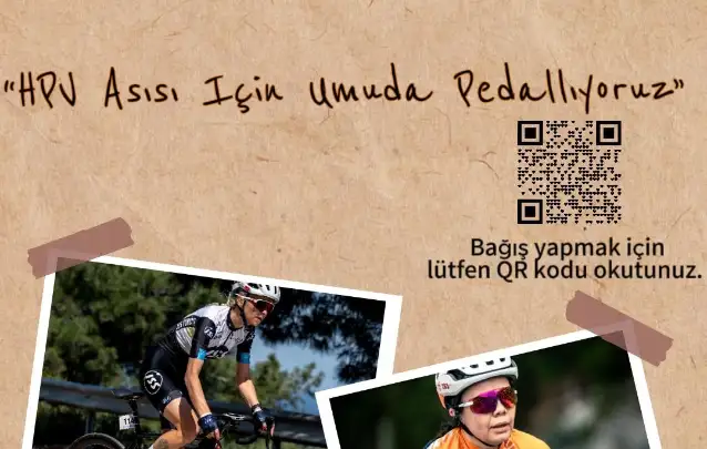 Türkiye'den 3 kadın, HPV aşı kampanyasına destek için 855 KM pedal çevirecek