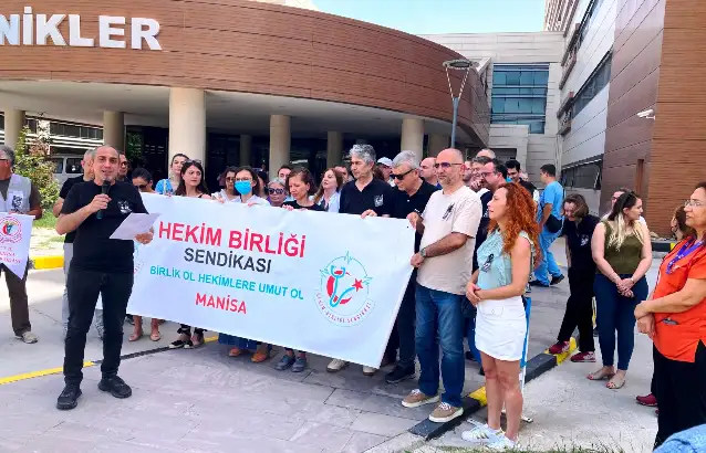 Manisa sağlık camiası yasta