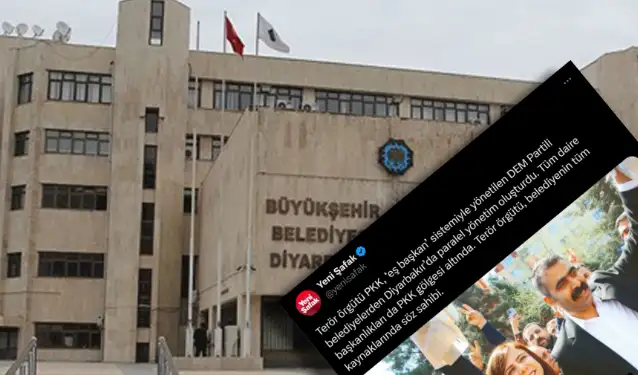 Yandaş YeniŞafak Diyarbakır Büyükşehir'i hedef gösterdi! Ne belge var ne kayıt ama terör suçlaması