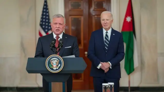 Biden, Ürdün Kralı ile Gazze'yi görüştü