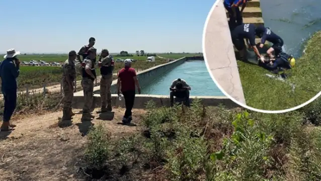 Urfa'da sulama kanalında cansız beden bulundu