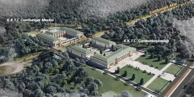 Erdoğan'ın Kıbrıs'taki sarayın maliyeti 4,5 milyar TL'ye dayandı