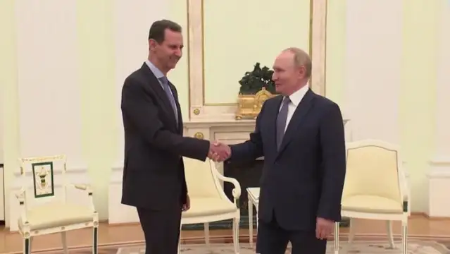 Putin ile Esad Moskova’da bir araya geldi