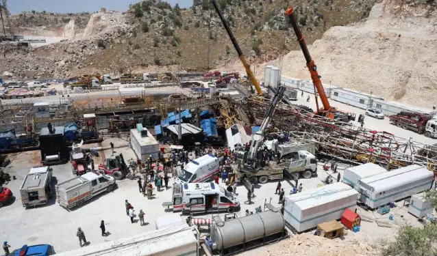 Şırnak Gabar'da sondaj kulesi devrildi: 1 emekçi hayatını kaybetti