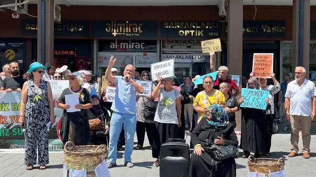 Gökçeyazı Türkmen Dağı'ndan CVK Madencilik'e karşı çevre direnişi: 11 bin imza ile valiliğe yürüdüler