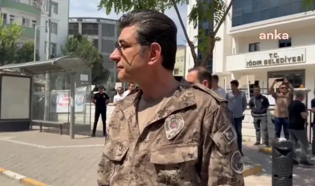 Iğdır emniyeti, müdürüne sahip çıktı: Önleyici hizmet görevi yerine getirildi